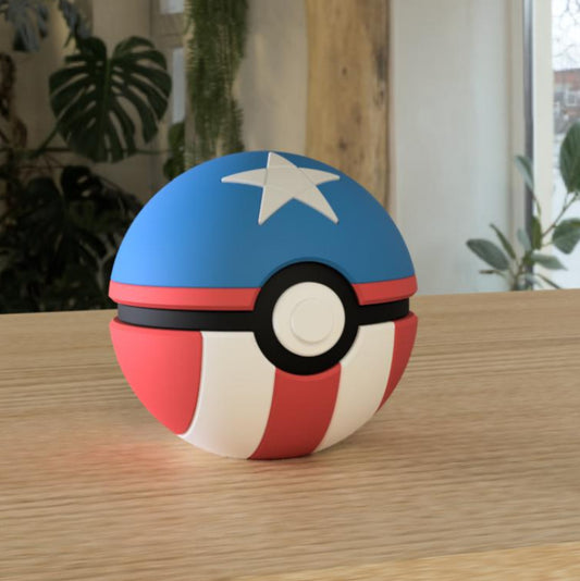 Captain America pokeball